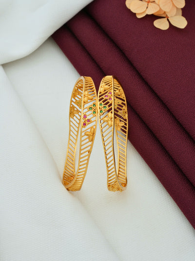 Bangles for Women | Latest Lightweight Gold Plated Designer Bangles