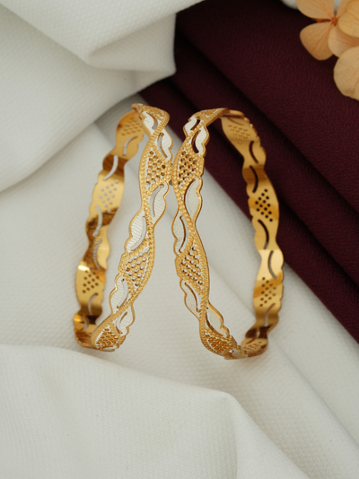 Latest CNC Bangles Design Online | Fancy, Antique & Daily Wear Bangles (1 Pair.)