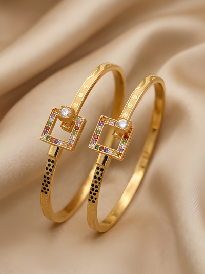 Stylish Adjustable Bracelet For Women & Girls Pack Of 2 Piece (1 Pair)