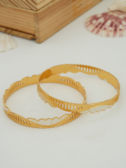 Stylish CNC Bangles Design Online | Fancy, Antique & Daily Wear Bangles (1 Pair.) (Copy)