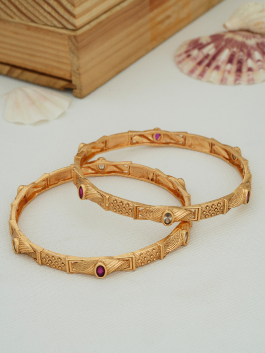 Artificial Bangles for Daily Use | Stylish & Comfortable Bangles for Women (1 Pair)