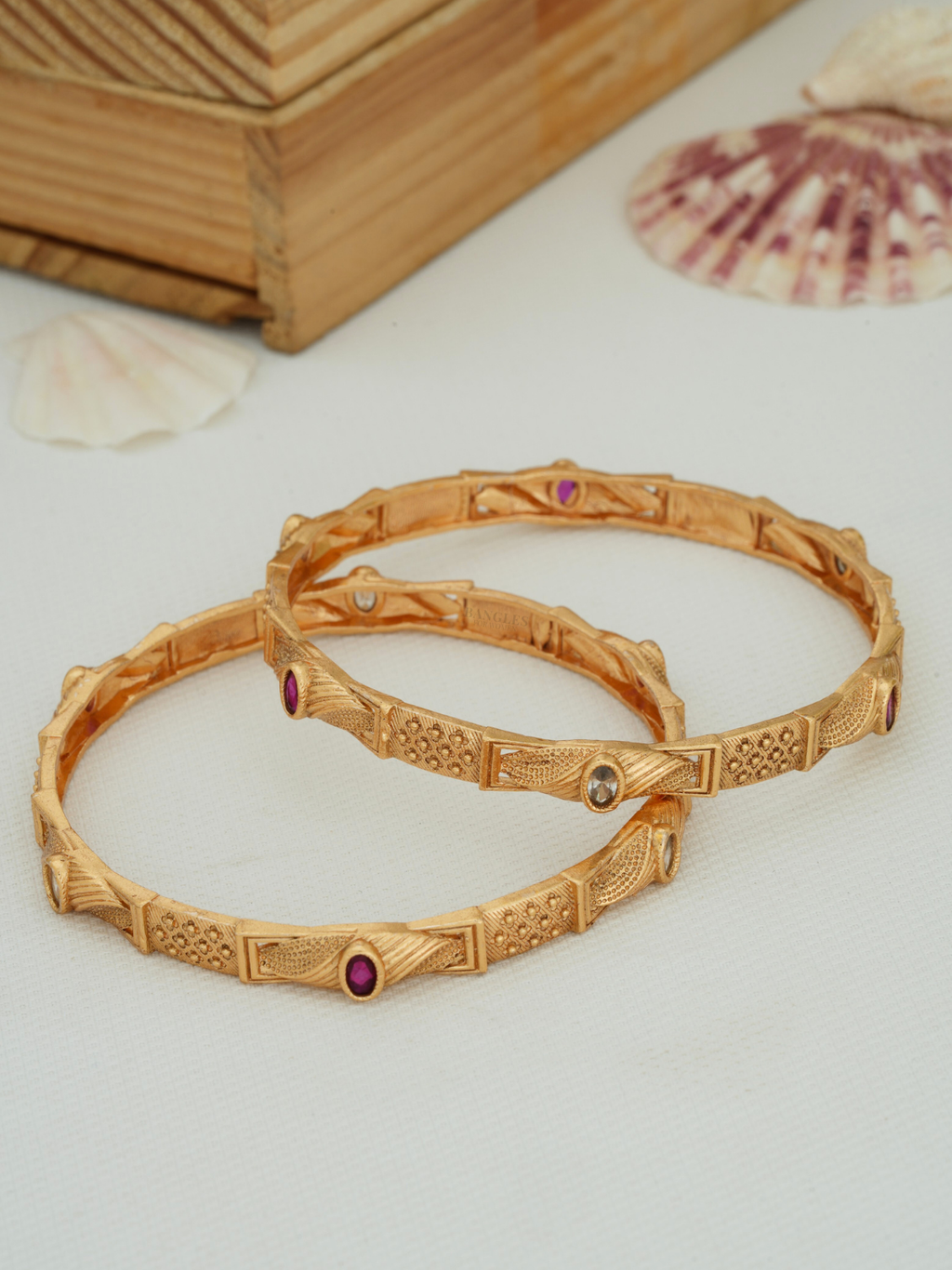 Artificial Bangles for Daily Use | Stylish & Comfortable Bangles for Women (1 Pair)