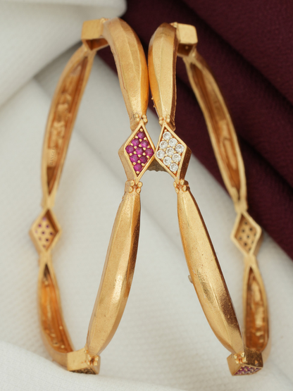 Affordable Bangles Online Shopping | Trendy Artificial Bangles for Women (1 Pair)