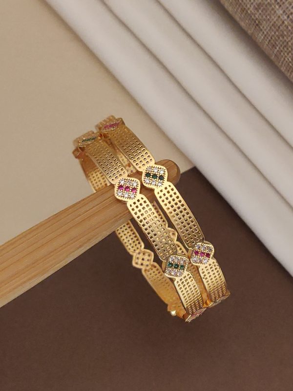 Girls Gold Plated Bangles