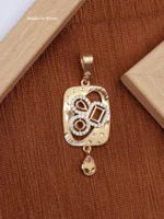 1 Gram Gold Pendant Set Artificial