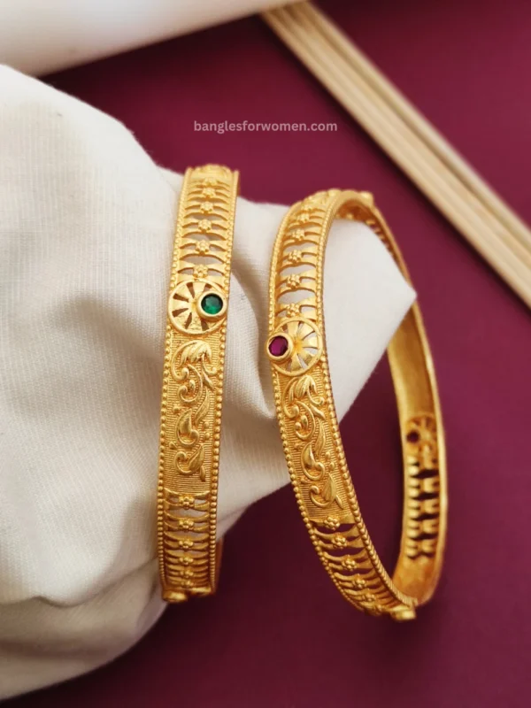 Women Bangles Gold Plated