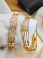 Imitation Bangles Gold Plated