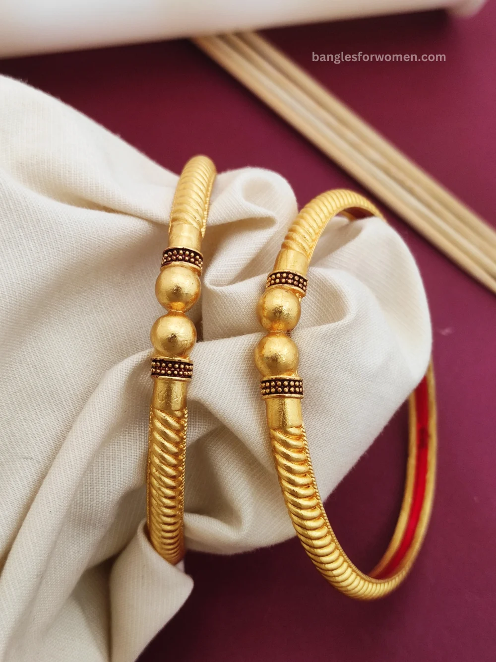Gold Plated Bangles for Women