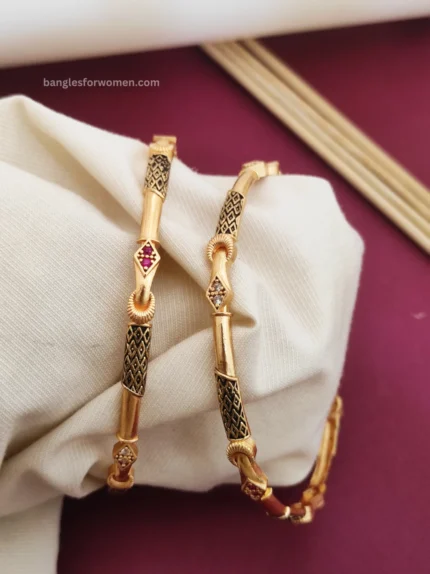 Bangles for Women Elegant Gold Plated Bangles for Every Occasion