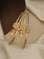 Gold Trendy Bracelets for Ladies