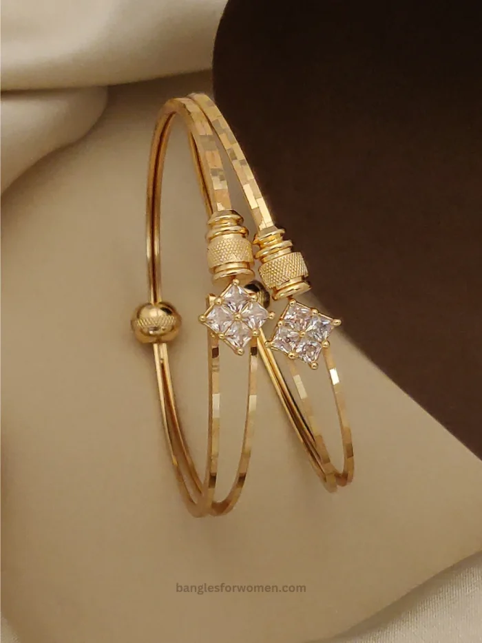 Stunning Gold Plated Bracelets
