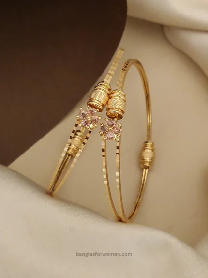 Stylish gold bracelet designs for girls